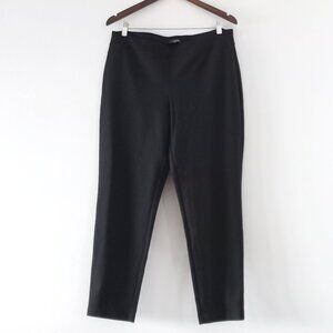 Eileen Fisher Black Cropped Ankle Pants